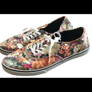 Floral vans